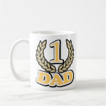 #1 CHAMPION Dad coffee mug cup
