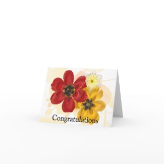 1 Congratulations card