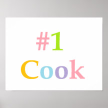 #1 Cook Posters