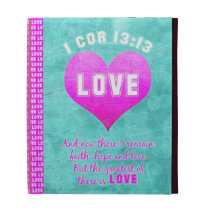 1 Cor 13:13 The Greatest is LOVE Bible Verse Quote caseable cases