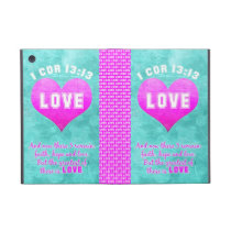 1 Cor 13:13 The Greatest is LOVE Bible Verse Quote powis icase
