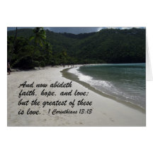 1 Corinthians 13:13 Card