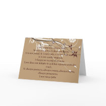 1 Corinthians 13: 4-8 Greeting Card
