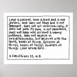 1 Corinthians 13 4-8 Print