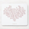 1 Corinthians 13:4 mouse pad mousepads by jesusteez 1 Corinthians 13:4 mouse pad mousepads