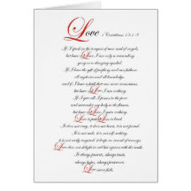 1 Corinthians 13 Card