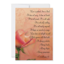 1 Corinthians 13 Love is Patient Mini Prints Announcements