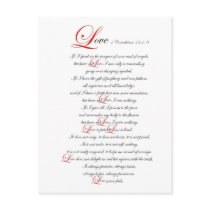 1 Corinthians 13 Postcard