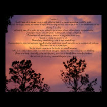 1 Corinthians 13 Poster posters