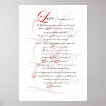 1 Corinthians 13 Posters