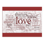 1 Corinthians 13 Rose (v2) Post Cards