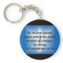1 Corinthians 16:13 Keychains