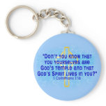 1 Corinthians 3 16 Key Chains