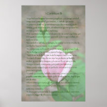 1 Corintias 13 Posters