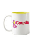 #1 Cousin Two-Tone Mug