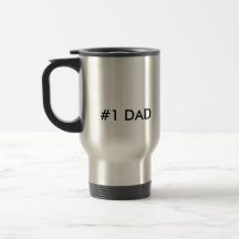 #1 DAD, #1 DAD MUG