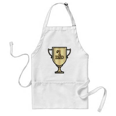 #1 Dad Apron by holiday_tshirts