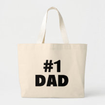 #1 Dad (Blk) Bags