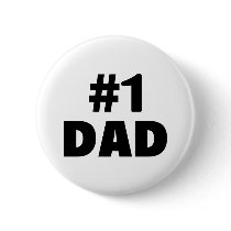 #1 Dad buttons by CelebrationZazzle #1 Dad buttons