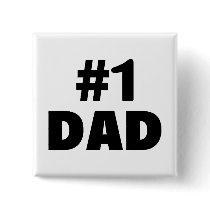 #1 Dad Button