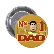 #1 Dad Button