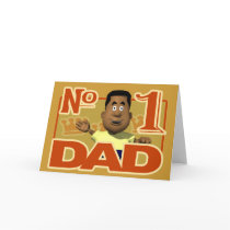#1 Dad cards