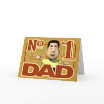 #1 Dad cards
