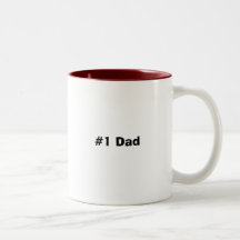 #1 Dad Coffee Mug