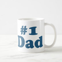 #1 Dad Coffee Mugs