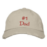 # 1 Dad Embroidered Baseball Cap