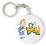 #1 Dad Father's Day Gifts Keychains
