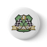 #1 Dad Father's Day Race Fan buttons