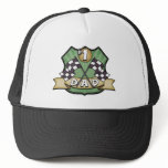 #1 Dad Father's Day Race Fan hats