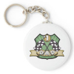 #1 Dad Father's Day Race Fan keychains