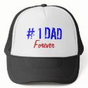 # 1 DAD, Forever hats