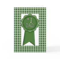 # 1 Dad - Happy fathers day card