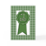 # 1 Dad - Happy fathers day card