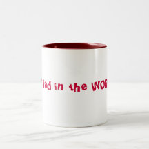 #1 dad in the WORLD Mugs