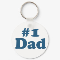 #1 Dad keychains