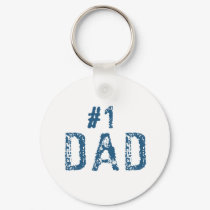 #1 Dad keychains
