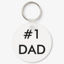 #1 DAD keychains