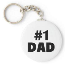 #1 Dad Keychains