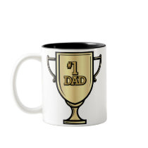 #1 Dad mug by holiday_tshirts #1 Dad mug