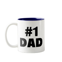 #1 Dad Coffee Mug