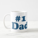 #1 Dad Coffee Mugs