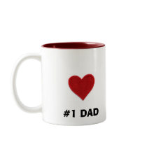 #1 DAD mugs