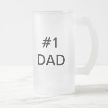 #1 DAD MUG