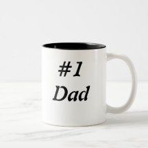 #1 dad mugs