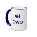 #1 DAD Photo Mug by dlgray #1 DAD Photo Mug
