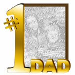 #1 Dad Photo Sculpture